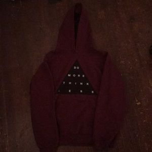 “Do more think less” hoodie